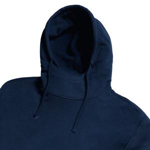 Russell RU209M - Sudadera Pure Organic capucha y cuello alto