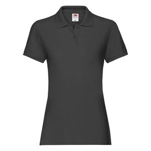 Fruit of the Loom SC63030 - POLO PREMIUM MUJER Black