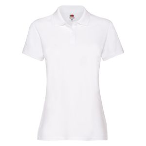 Fruit of the Loom SC63030 - POLO PREMIUM MUJER White
