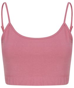 Skinnifit SK230 - Top corto ecorresponsable mujer Dusty Pink