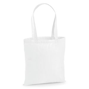 Westford Mill W201 - BOLSA DE ALGODÓN PREMIUM White