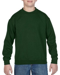 Gildan GIL18000B - Sweater Crewneck pesado para niños Bosque Verde