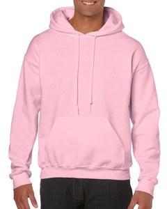 Gildan GIL18500 - Suéter encapuchado pesado para él Luz de color rosa