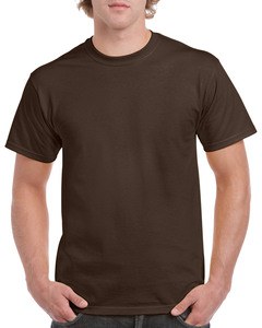 Gildan GIL5000 - Camiseta algodón pesado para él Chocolate Negro
