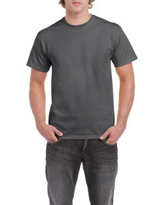 Gildan GIL5000 - Camiseta algodón pesado para él Oscuro Heather