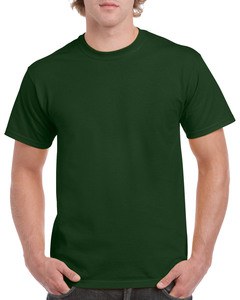 Gildan GIL5000 - Camiseta algodón pesado para él Bosque Verde