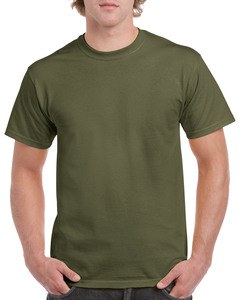 Gildan GIL5000 - Camiseta algodón pesado para él Verde Militar