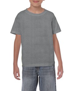 Gildan GIL5000B - Camiseta Ss de algodón pesado para niños Graphite Heather