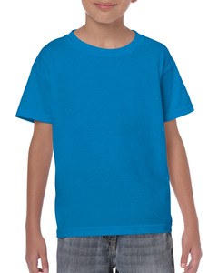 Gildan GIL5000B - Camiseta Ss de algodón pesado para niños Zafiro