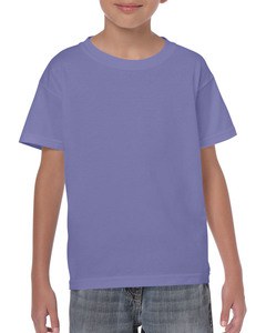 Gildan GIL5000B - Camiseta Ss de algodón pesado para niños Violeta