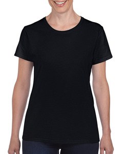 Gildan GIL5000L - Camiseta de algodón pesado ss para ella Negro