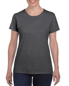 Gildan GIL5000L - Camiseta de algodón pesado ss para ella Oscuro Heather