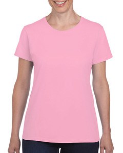 Gildan GIL5000L - Camiseta de algodón pesado ss para ella Luz de color rosa