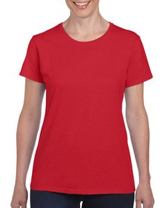 Gildan GIL5000L - Camiseta de algodón pesado ss para ella Rojo