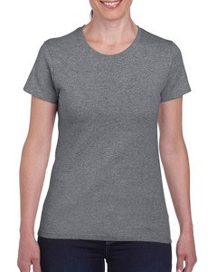 Gildan GIL5000L - Camiseta de algodón pesado ss para ella Graphite Heather