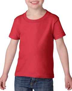 Gildan GIL5100P - Camiseta SS de algodón pesado para niños pequeños Rojo