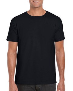Gildan GIL64000 - Camiseta Softstyle SS para él Negro