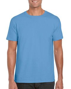 Gildan GIL64000 - Camiseta Softstyle SS para él Carolina del Azul