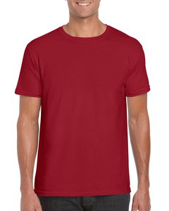 Gildan GIL64000 - Camiseta Softstyle SS para él Cardenal rojo