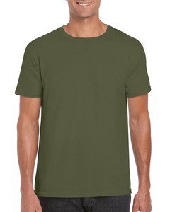Gildan GIL64000 - Camiseta Softstyle SS para él Verde Militar