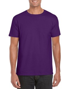 Gildan GIL64000 - Camiseta Softstyle SS para él Púrpura