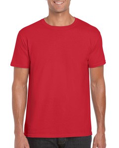 Gildan GIL64000 - Camiseta Softstyle SS para él Rojo