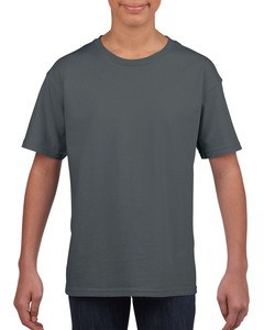 Gildan GIL64000B - Camiseta SoftStyle SS para niños Charcoal