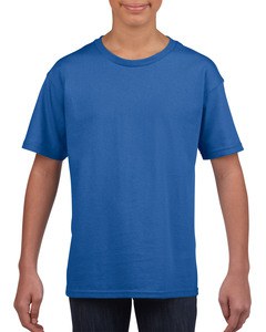 Gildan GIL64000B - Camiseta SoftStyle SS para niños Azul royal