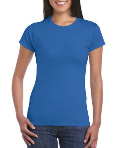 Gildan GIL64000L - Camiseta softStyle ss para ella Azul royal