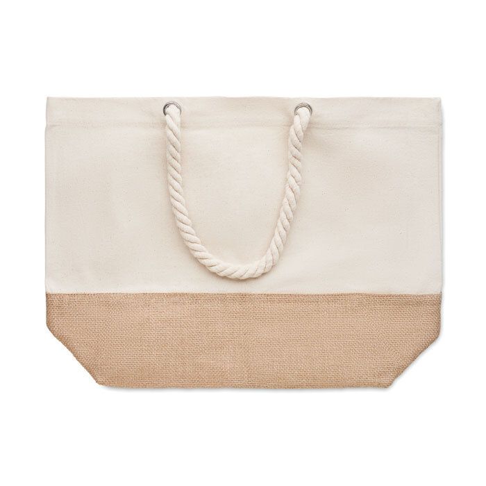 GiftRetail MO6720 - PANTAI Bolsa playa canvas 280 gr/m²