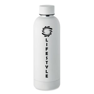 GiftRetail MO6750 - ATHENA Botella acero inox reciclado Blanco