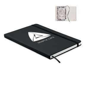 GiftRetail MO6798 - STEIN Libreta A5 cartón reciclado Negro