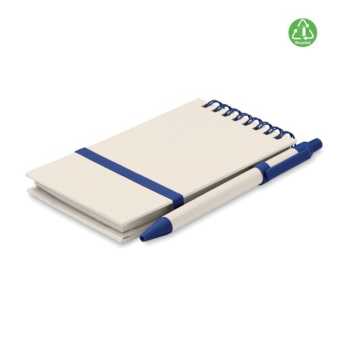 GiftRetail MO6837 - MITO SET Libreta de cartón reciclado A6