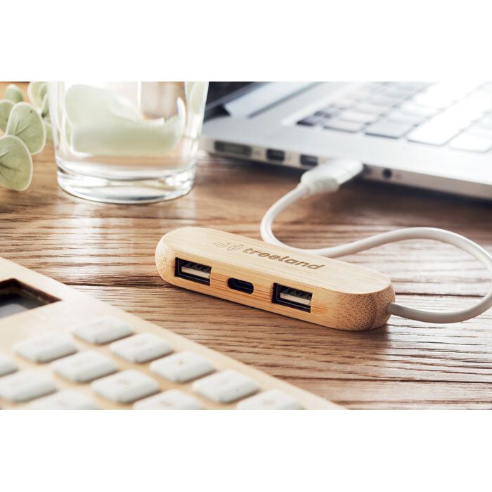 GiftRetail MO6848 - VINA C Hub USB de 3 puertos