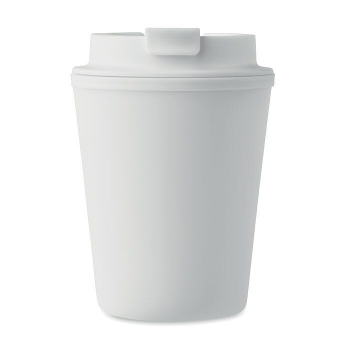 GiftRetail MO6866 - TRIDUS Vaso de PP reciclado 300 ml
