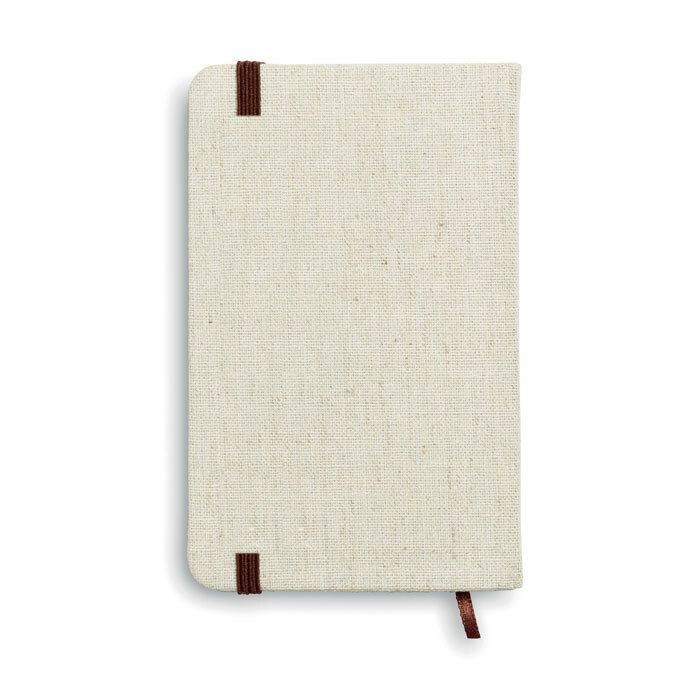 GiftRetail MO6930 -  Cuaderno A6 con tapa de canvas