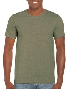 Gildan GIL64000 - Camiseta Softstyle SS para él H. MilitaryGreen Delete 21