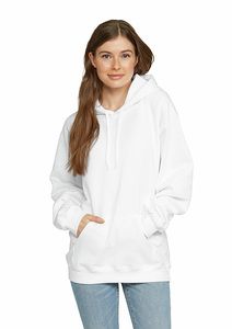 GILDAN GILSF500 - Sweater Hooded Softstyle unisex Blanco