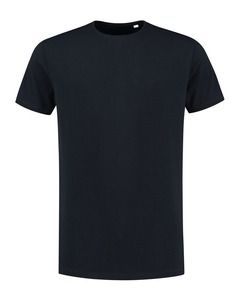 Lemon & Soda LEM1130 - Camiseta Canneco de algodón Fino ELASTHAN Dark Navy-extra longer length
