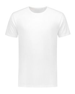 Lemon & Soda LEM1130 - Camiseta Canneco de algodón Fino ELASTHAN White-extra longer length