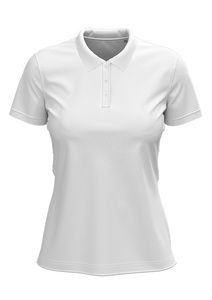 STEDMAN STE9740 - Polo Claire SS for her Blanco