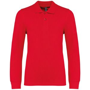 Kariban K269 - Polo manga larga infantil Red