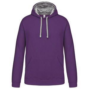 Kariban K446 - SUDADERA CON CAPUCHA CONTRASTADA