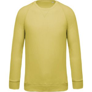 Kariban K480 - Sudadera de hombre orgánica con cuello redondo y manga raglán