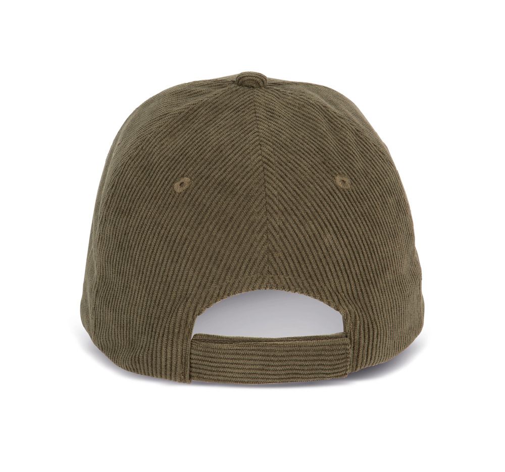 K-up KP193 - Gorra de pana - 6 paneles