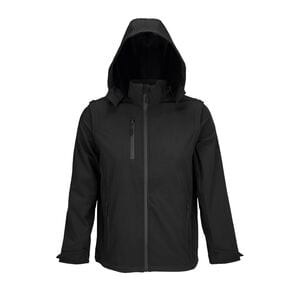 SOLS 03995 - FALCON 3IN1 Chaqueta Softshell Con Capucha Y Mangas Desmontables