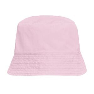 SOL'S 03999 - Bucket Nylon Sombrero De Pescador Unisex De Nylon Candy Pink/OffW