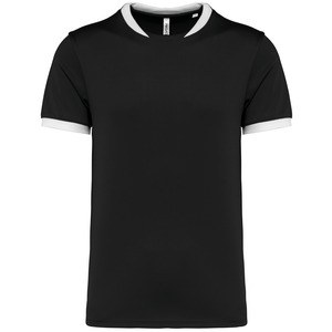 PROACT PA4027 - Camiseta rugby manga corta unisex Black