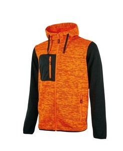 U-Power UPEY174 - Sudadera capucha Rainbow Orange fluo