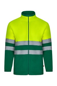 Velilla 301503 - CHAQUETA POLAR BICOLOR AV GREEN/HI-VIS YELLOW